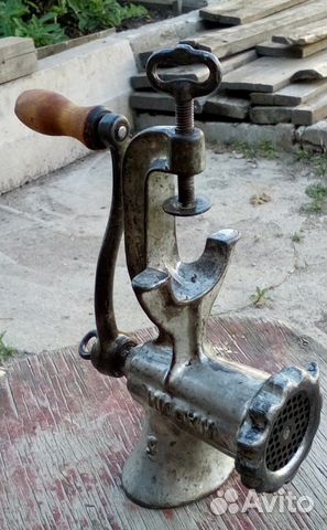 Мясорубка антикварная