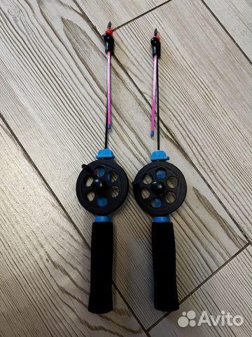 Удочка зимняя оснащенная с кивком и леской