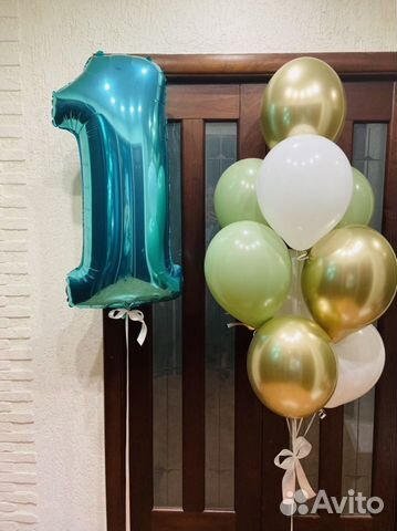 Гелиевые шары хром цифры бесплатная доставка