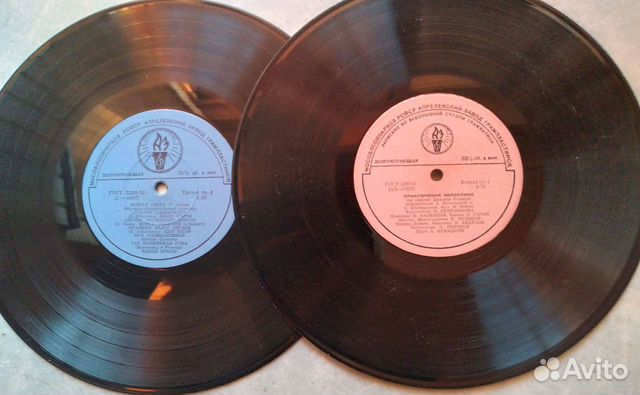 Виниловые пластинки (зарубежная эстрада) 1960-80-х