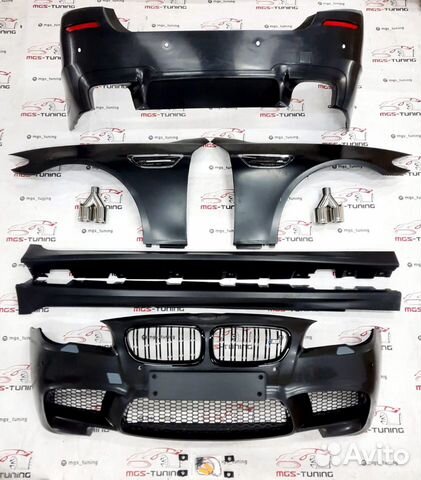 Обвес BMW 5 series f10 стиль M5 с крыльями