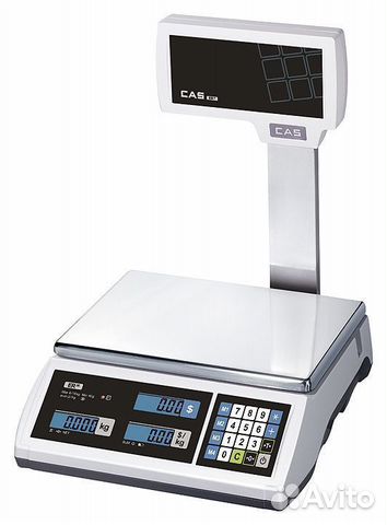 Торговые весы CAS ER JR-15CBU