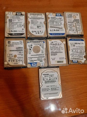 Жесткий диск для ноутбука и компьютера SATA