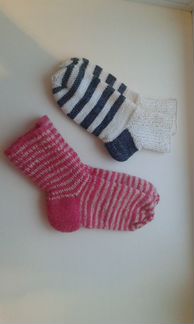 Шерстяные носки