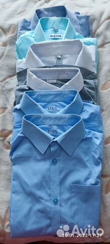 Рубашка школьная