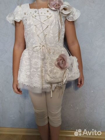 Костюм для девочки праздничный нарядный