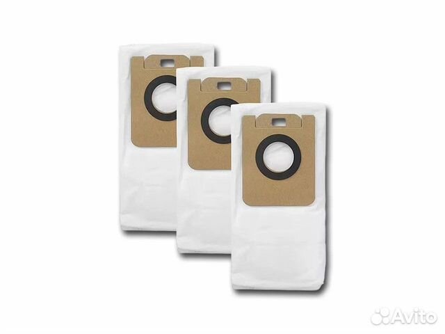 Сменный мешок для пыли 4 л (комплект 3 штуки) для