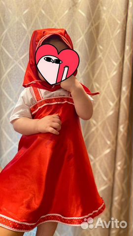 Детский костюм для девочки «Маша и медведь»