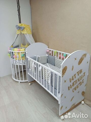 Кровать детская круглая прямоугольная овальная