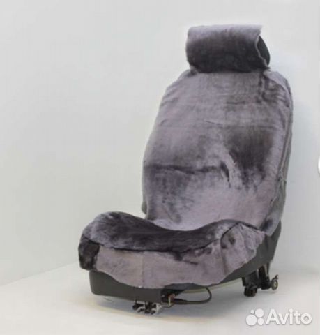 Меховые накидки натуральные серые