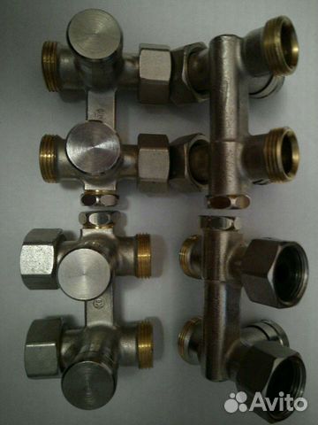 Радиатор отопления, Узел нижнего подключения RLV-K