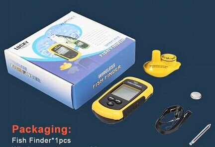 Проводной, беспроводной, эхолот для рыбалки