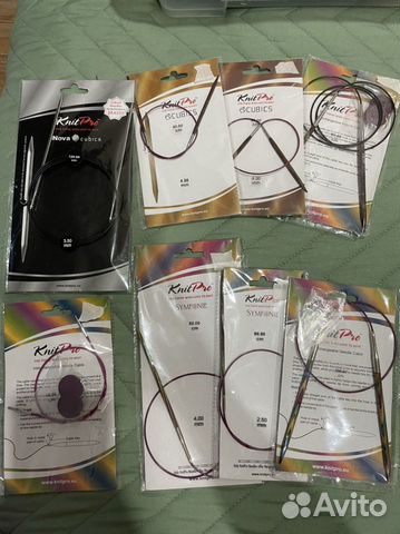 Спицы addi knitpro крючки