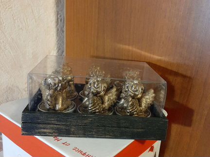 Свечи декоративные, 6 шт