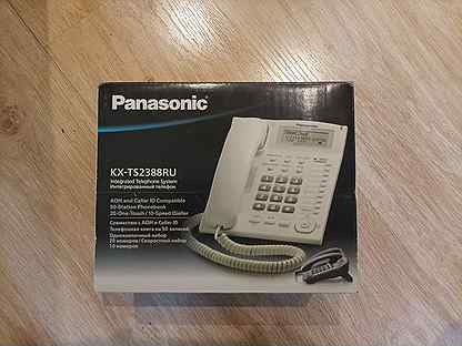 Стационарный телефон Panasonic KX-ts2388ru