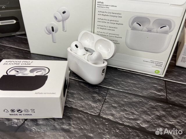 Airpods Pro 2 Premium с регулировкой громкости