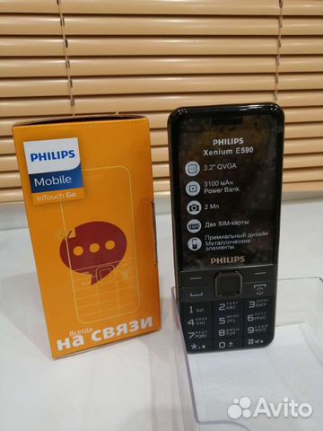 Philips e590 xenium обои