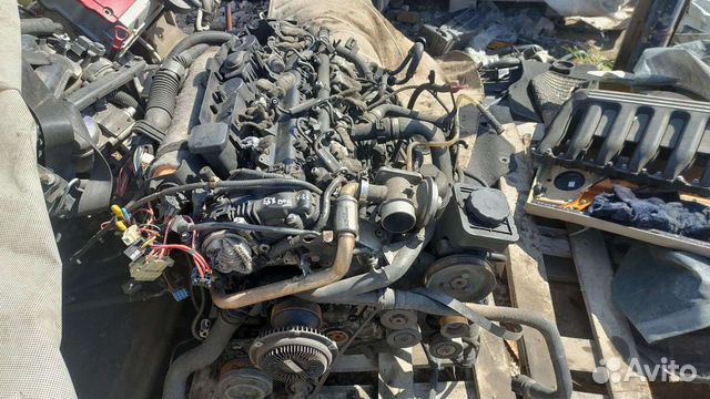 Двигатель M57D30 BMW E53 дорест V-3.0tdi