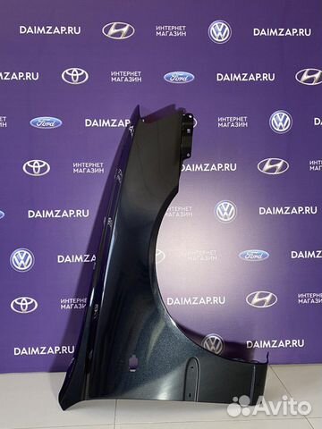 Крыло Hyundai Accent Правое Чёрный