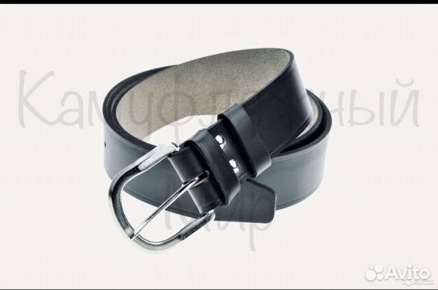 Ремень кожаный новый