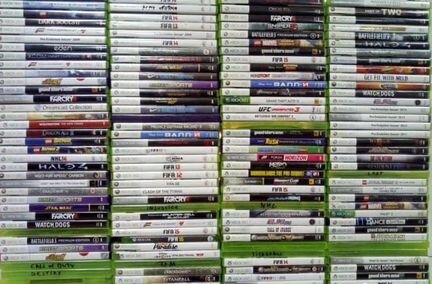 Xbox 360 - обмен на ваши игры - 400 дисков - GTA 5