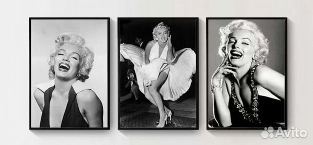 Модульная картина Мерилин Монро