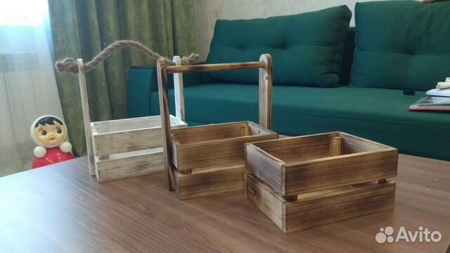 Деревянный ящик