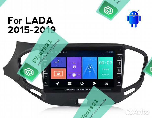 Магнитола LADA Vesta Android 8