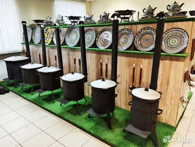 Казан + печь. Комплект