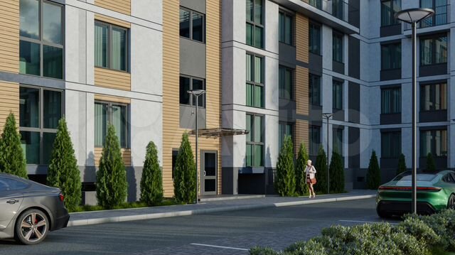 2-к. квартира, 57,6 м², 2/4 эт.