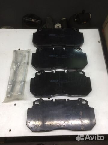 Колодки дисковые тормозные пластины, 250х114х28;