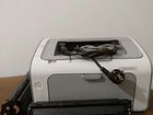 Принтер hp laserjet p1102+3 картриджа объявление продам