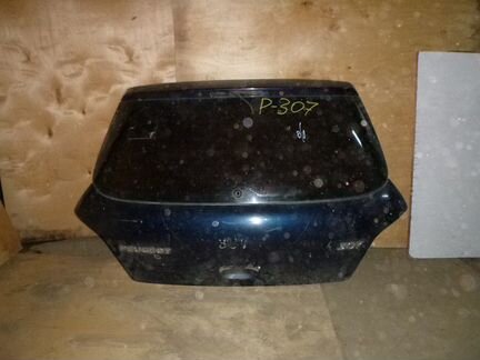 Дверь багажника со стеклом peugeot 307 2001-2007