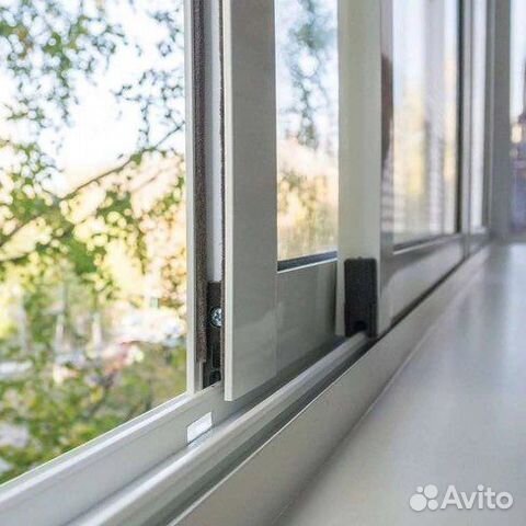 Алюминиевые окна на балкон раздвижные