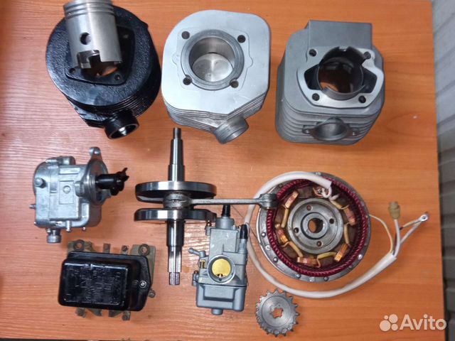 Запчасти для мотороллера муравей