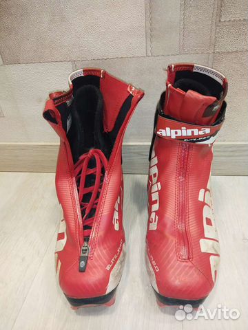 Лыжные ботинки alpina детские (конёк)