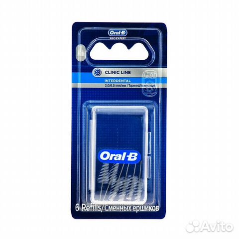 Сменные ершики для чистки брекетов