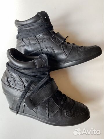 ASH на платформе, натуральная кожа