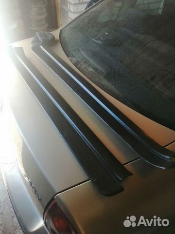 Накладки на Пороги чёрные