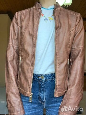 Кожаная куртка Motivi