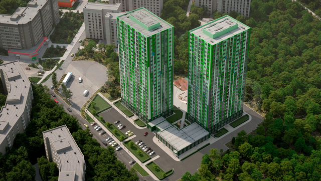 2-к. квартира, 58,6 м², 10/25 эт.