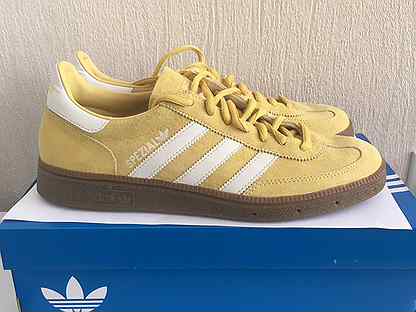 yellow adidas spezial