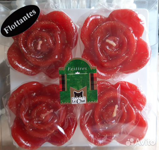 Французские плавающие свечи бренд Le Chat