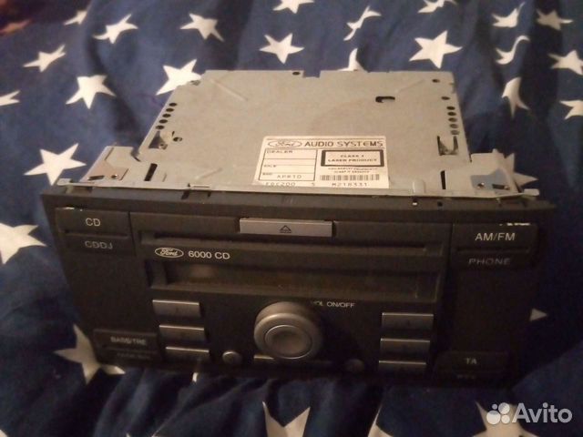 Магнитола ford 6000cd