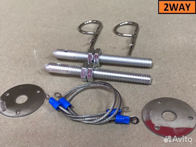 Замки капотные с тросиком