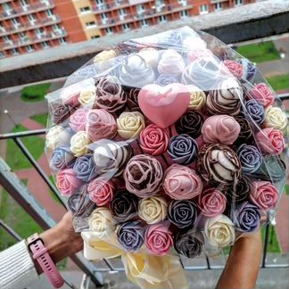 Шоколадные розы