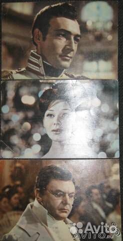 Открытки Кадры из советских к/ф, актер м. Ножкин