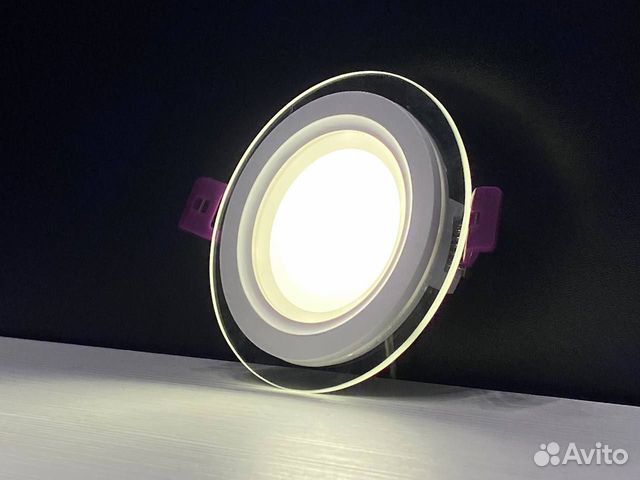 Круглые встраиваемые светильники