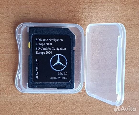 Карта навигации Mercedes NTG5.5 audio20 SD 2022 V9