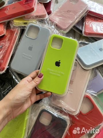 Чехлы Silicone case для iPhone 11 12 13